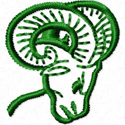 Sheep Embroidery Design 10
